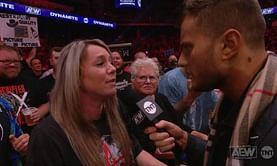 MJF takes a shot at AEW star's mom