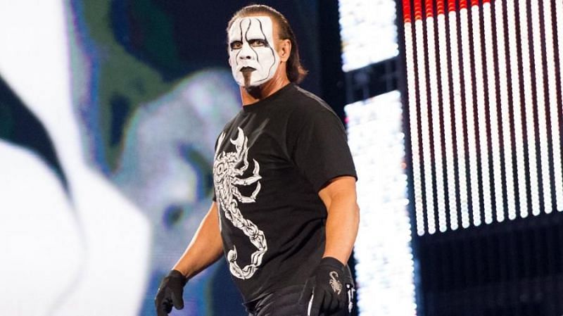 &#039;The Icon&#039; Sting performing in WWE