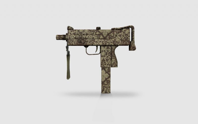 MAC-10 | Sienna Damask