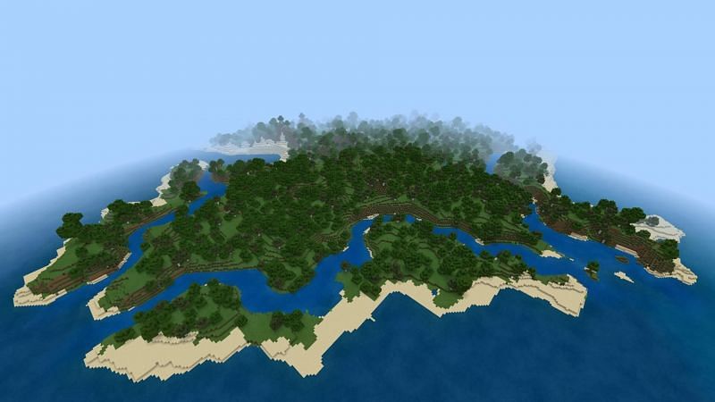 Archipelago (Image via Minecraft)