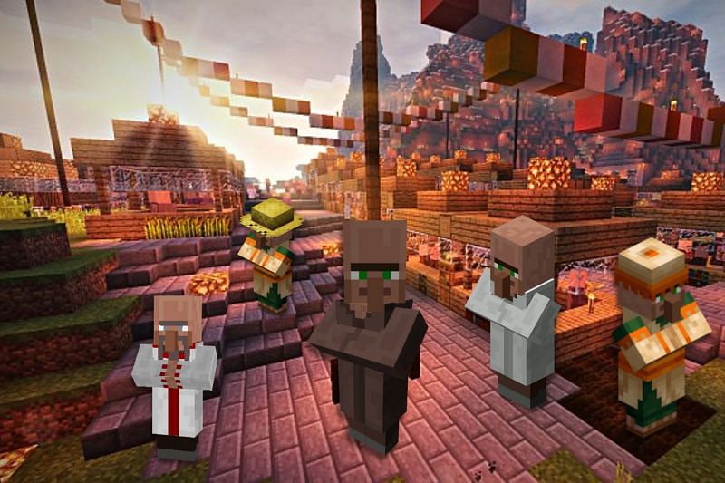 Lesser known facts about villagers (Image via Minecraft)
