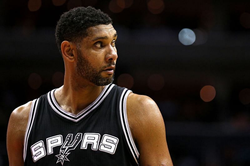 Tim Duncan only played for Spurs during the entirety of his NBA career
