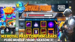 Full list of RP rewards in BGMI M3 season
