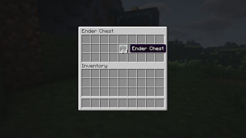 How to use ender chests efficiently in Minecraft