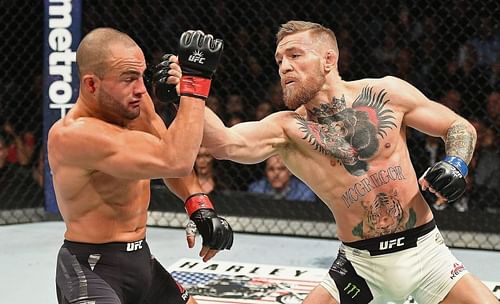 Conor McGregor's win over Eddie Alvarez saw him unleash one of the greatest combinations in UFC history