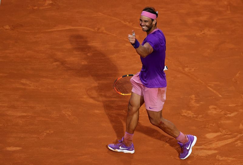 Rafael Nadal at the 2021 Italian Open