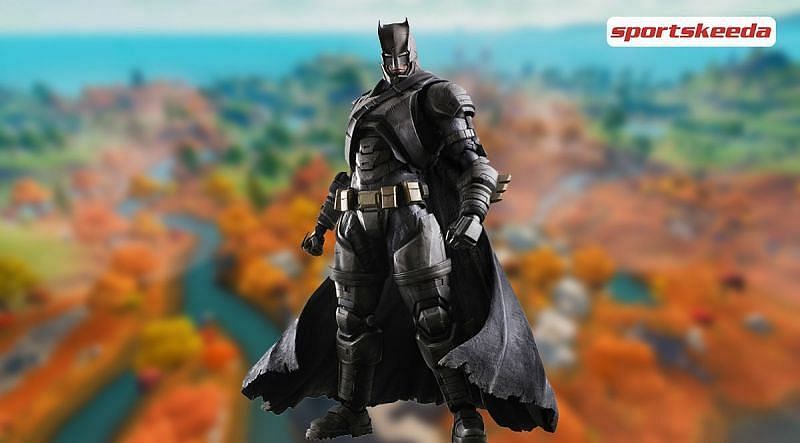 Armored Batman skin in Fortnite (Image via Sportskeeda)