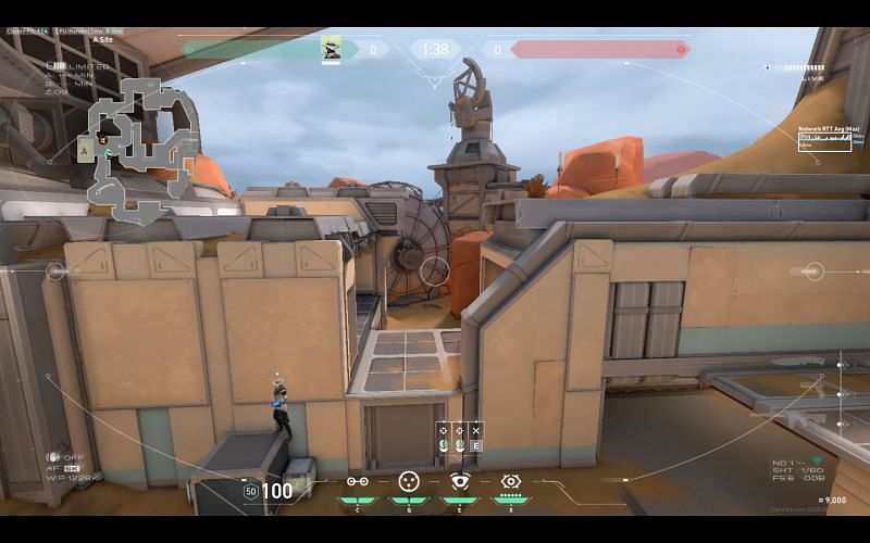 Spycam view &mdash; Default (Screengrab from game)