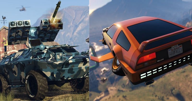 GTA Online has some unique vehicles that GTA 5 lacks (Image via Rockstar Games)