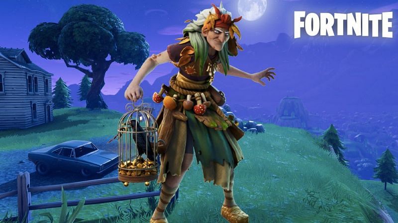 Baba Yaga is a brand new NPC in Chapter 2 Season 8 and will give a questline to players. (Image via Epic Games)
