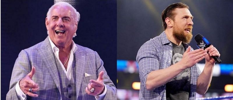 Ric Flair (left) and Daniel Bryan (right)