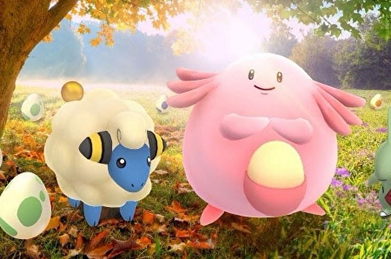 Chansey isn&#039;t known for its damage-dealing potential in Pokemon GO (Image via Niantic)