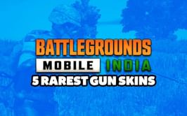 5 rarest gun skins in BGMI as of September 2021