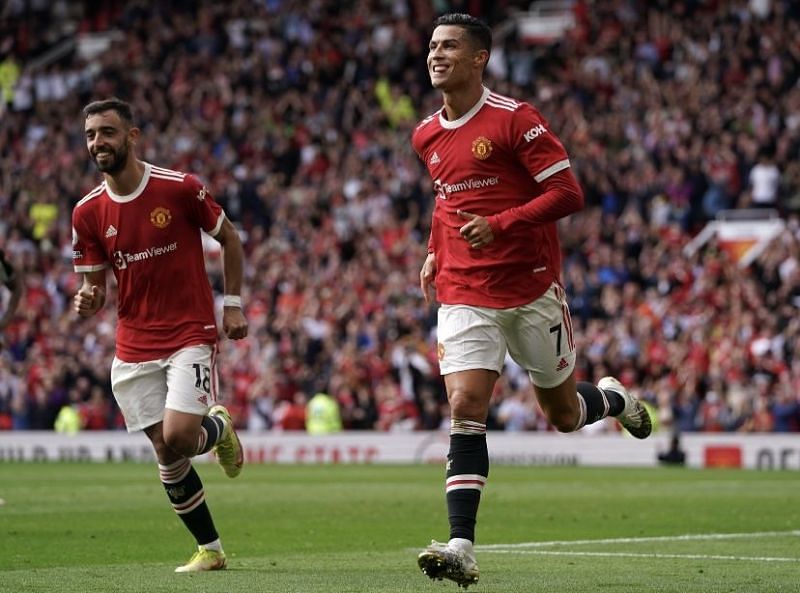 Cristiano Ronaldo scored twice as Manchester United defeated Newcastle United