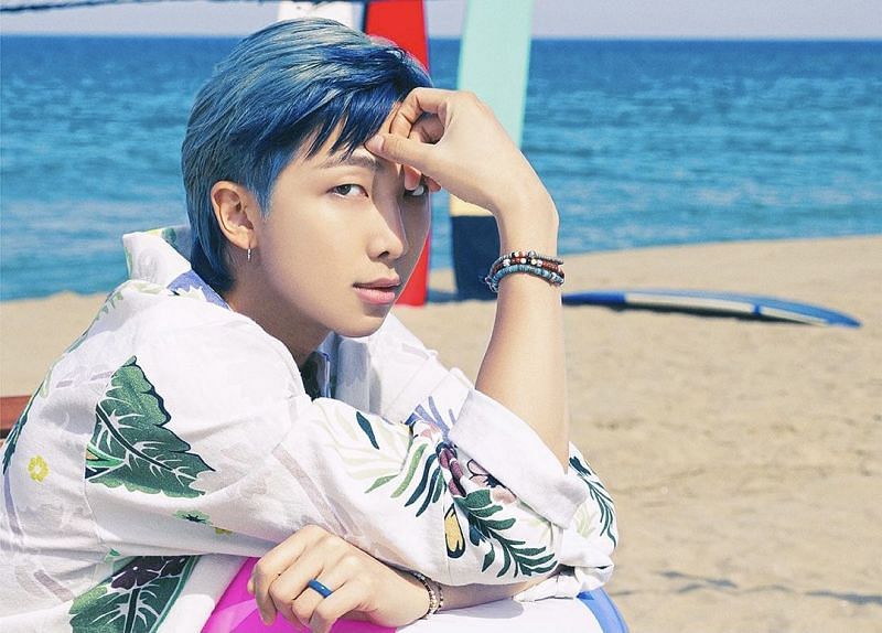 A still of BTS leader RM. (Image via Instagram/@ bts.bighitofficial)