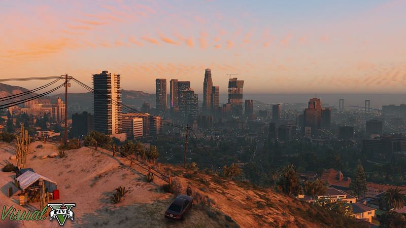 The VisualV graphics mod is one of the most popular mods out there (Image via GTA5-mods.com)