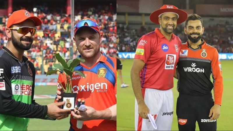 Brendon McCullum and Ravichandran Ashwin have a 0% win record against Royal Challengers Bangalore in IPL (Image Courtesy: IPLT20.com)