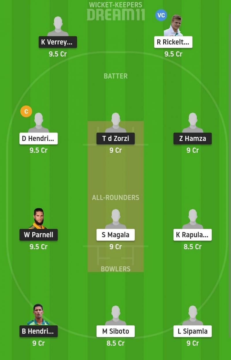 WEP vs HL Dream11 Fantasy Suggestion #1