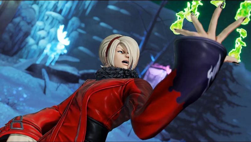 Ash Crimson using a power in The King of Fighters 15 (Image via SNK)
