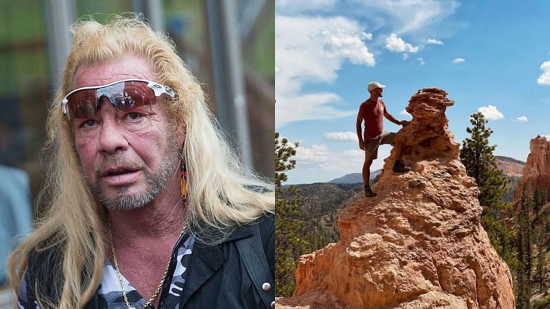 Dog the Bounty Hunter has claimed he found a campsite allegedly linked to Brian Laundrie (Image via Getty Images and Instagram/bizarre_design_)