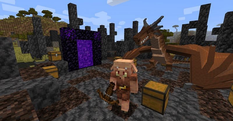 Fantasy mods (Image via Minecraft)