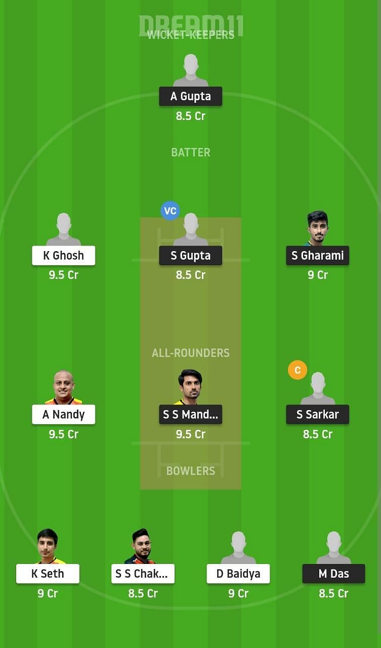 KW vs KC Dream11 Fantasy Suggestion #2