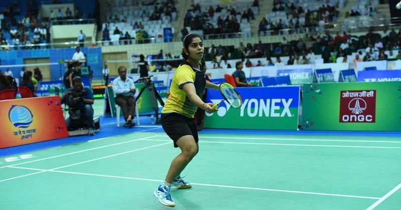 Fifth seed Aakarshi Kashyap lost in the women&#039;s singles quarter-finals