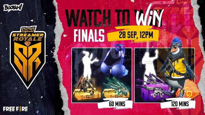 Watch Booyah Streamer Royale Finals on 28 September, 12PM