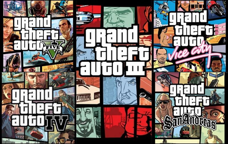 what are all the gta games