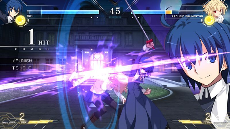 MELTY BLOOD: TYPE LUMINA HD Gameplay Walkthrough Part 1 - Arcueid Brunestud  Story ( PC ) 