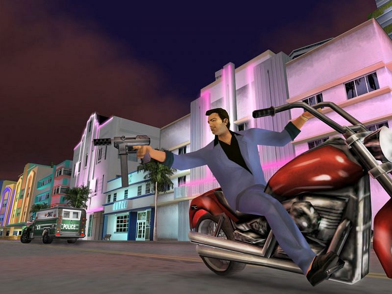 GTA San Andreas делает несколько улучшений по сравнению с GTA Vice City (Изображение предоставлено Rockstar Games)