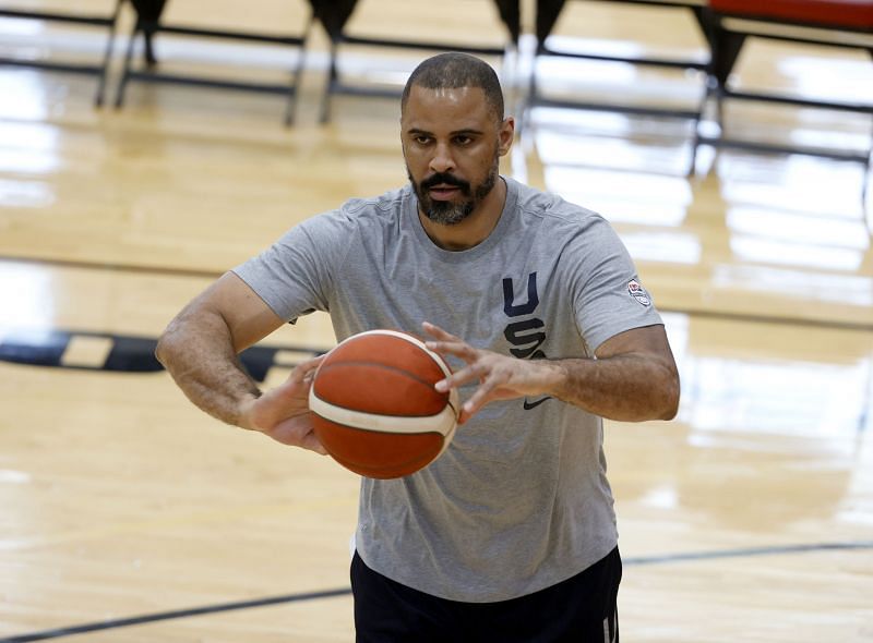 Ime Udoka while with Team USA Basketball