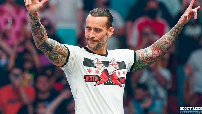 All Elite Wrestling Star CM Punk