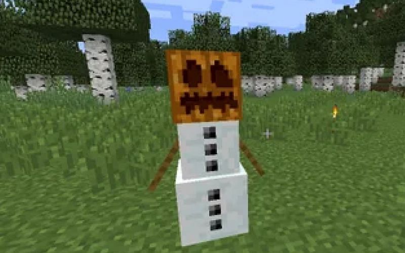 How to Make a Snowman defense tower in Minecraft for protection? 