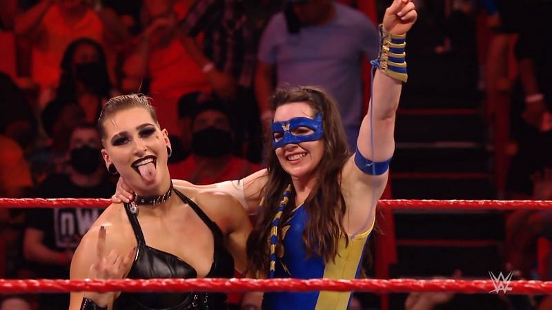 What started off as an odd pairing ends in championship gold for Nikki A.S.H. and Rhea Ripley...
