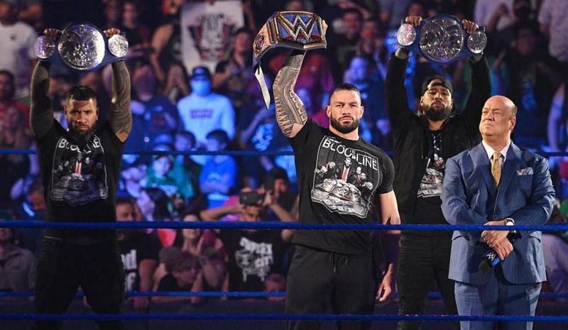 The Bloodline: Roman Reigns, Paul Heyman, and The Usos