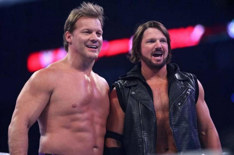 Chris Jericho and AJ Styles had a great rivalry in WWE