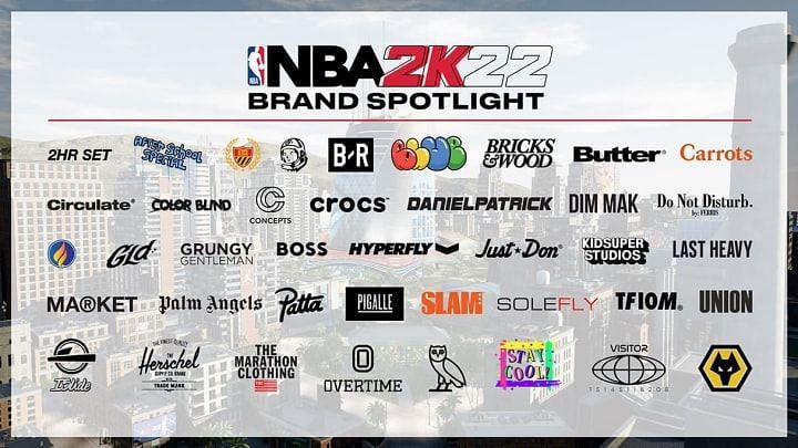 NBA 2K22 has a range of in-game stores that can be visited to buy clothing and merchandise. (Image via NBA 2K22)