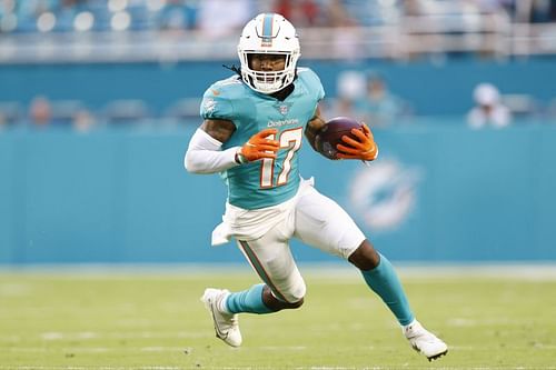 Miami Dolphins wide reciever Jaylen Waddle