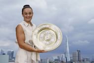 Ashleigh Barty after her Wimbledon 2021 win