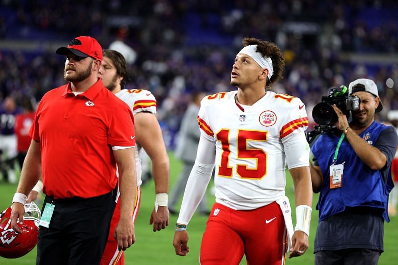 Patrick Mahomes defended his younger brother after an incident after the loss to the Ravens