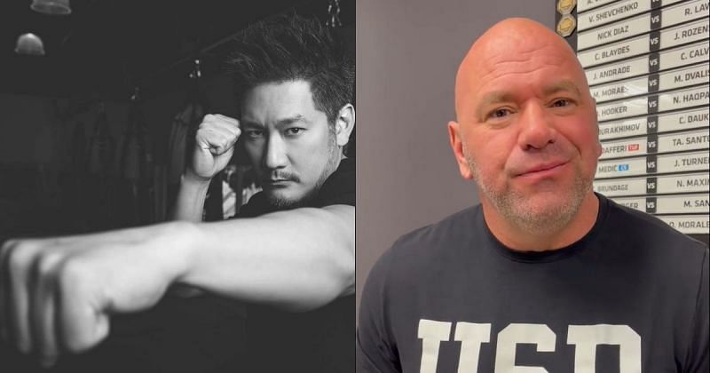 Chatri Sityodtong [Image credits: @yodchatri on Instagram], Dana White [Credits: @danawhite on Instagram]