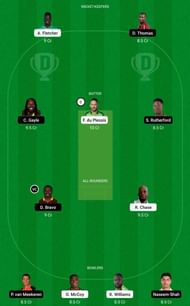 SLK vs SKN Dream11 Fantasy Tip #1