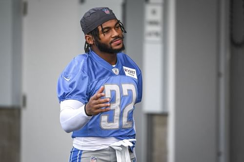 Detroit Lions Training Camp - D'Andre Swift