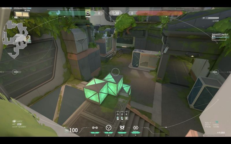 Spycam view &mdash; Default (Screengrab from game)