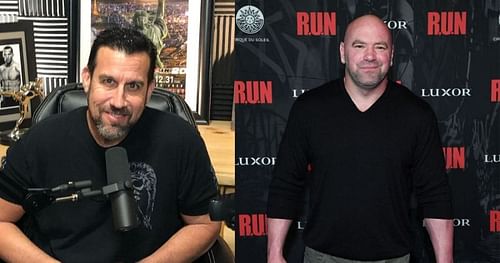 John McCarthy (left), Dana White (right) [Images Courtesy: @johnmccarthymma via Instagram]