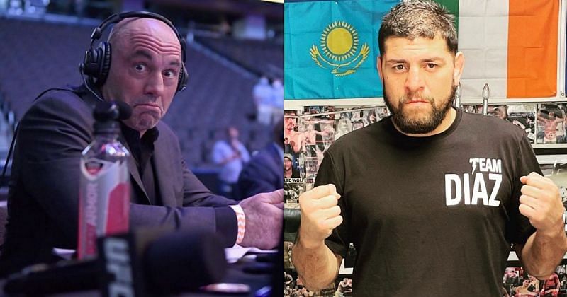 Joe Rogan (left) and Nick Diaz (right) [Image credits: @nickdiaz209 on Instagram]