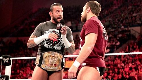 Punk wants 'The American Dragon' (Pic Source: WWE)