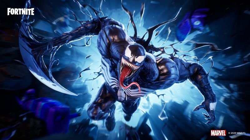 Image via Epic Games, the Venom Symbiote Mythic is live now on the Island for players to seek