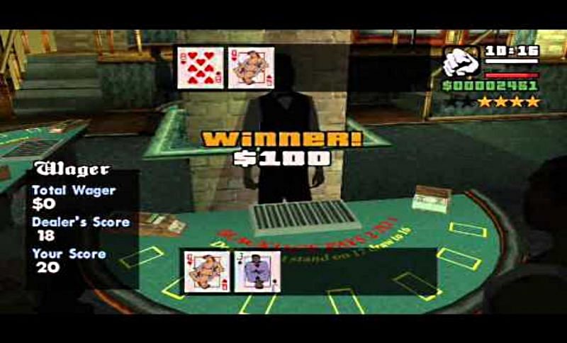What does the Luck stat do in GTA San Andreas?